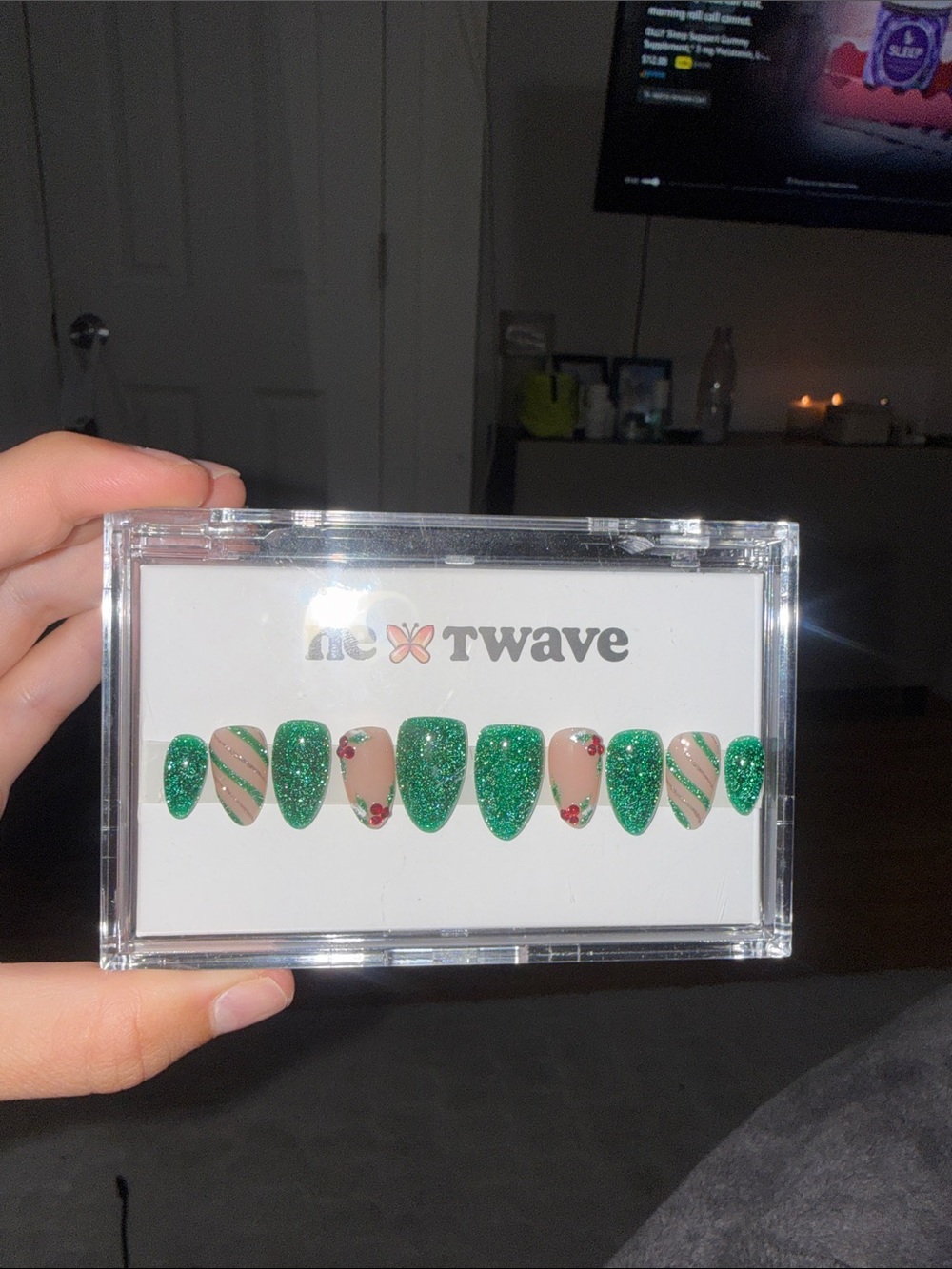 Nextwave Christmas Press on nails